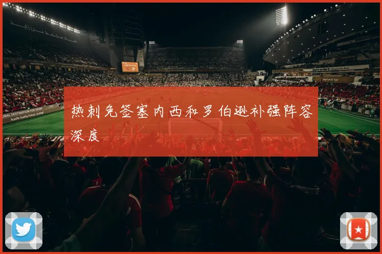 热刺免签塞内西和罗伯逊补强阵容深度 - 开云官网