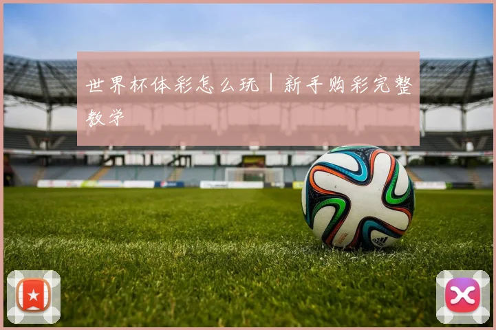 世界杯体彩怎么玩｜新手购彩完整教学 - 开云官网