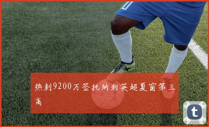 热刺9200万签托纳利英超夏窗第三高 - 开云官网